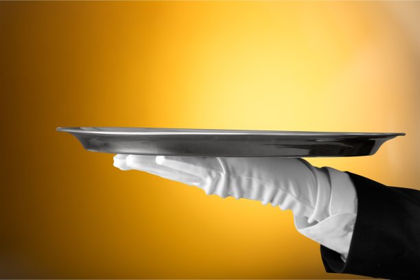 优雅精致餐具餐盘