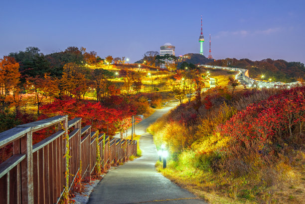 首尔的深秋