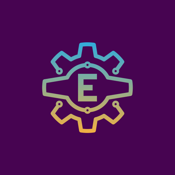 e字母互联网logo标志