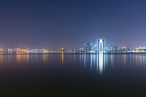 江苏苏州城市夜景