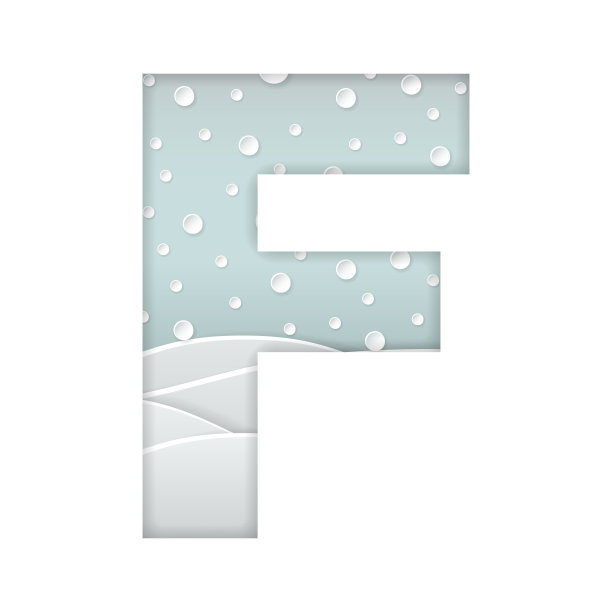 f字母创意logo