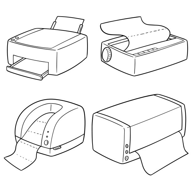 打印机卡通