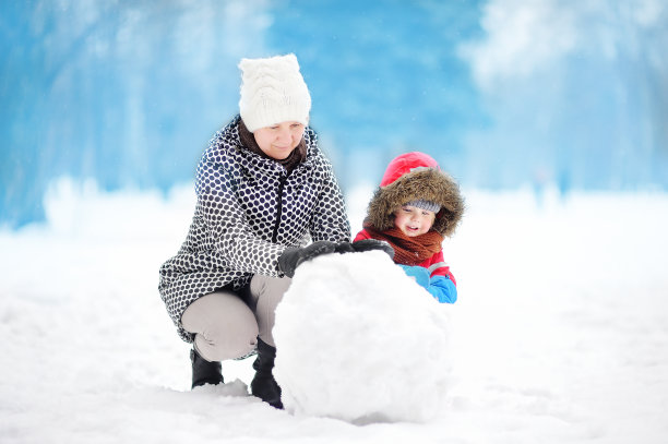 堆雪人