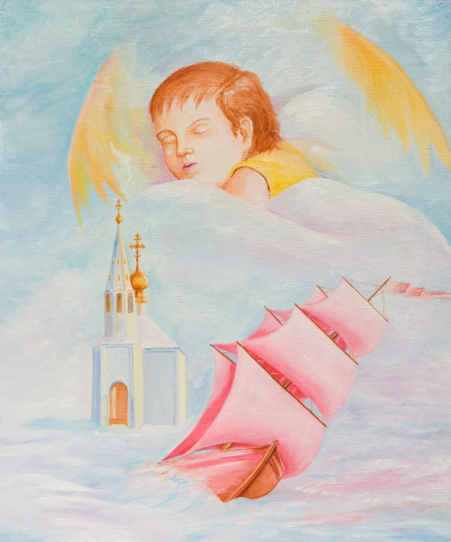 天使油画