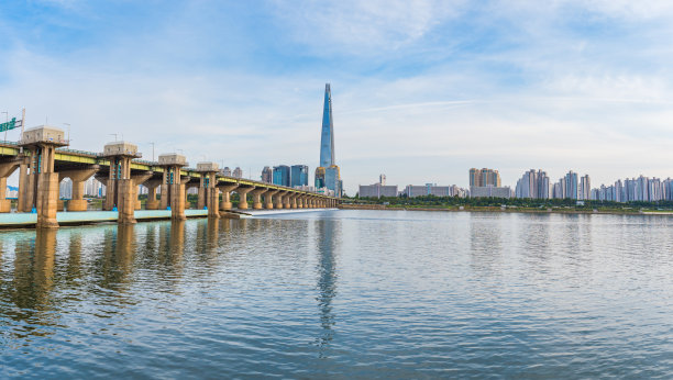 首尔城市天际线