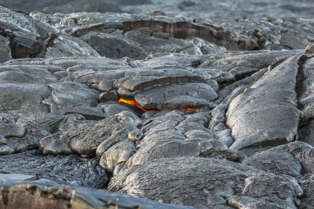 抽象火山爆发