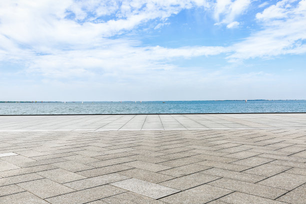 远眺 海