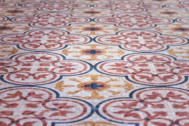 中式地板瓷砖图案