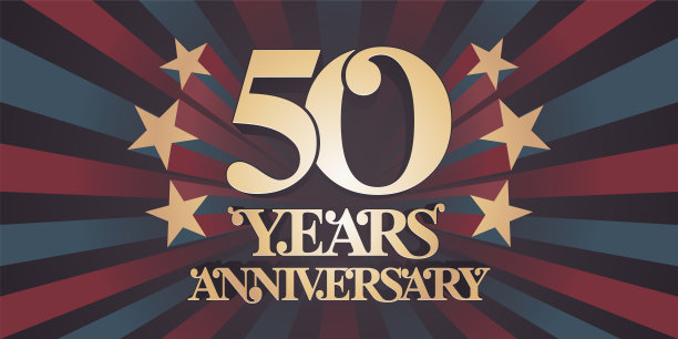 50周年logo