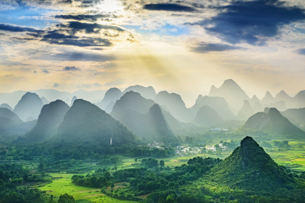 阳朔山水风景