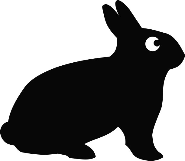 小兔子,复活节,水平画幅