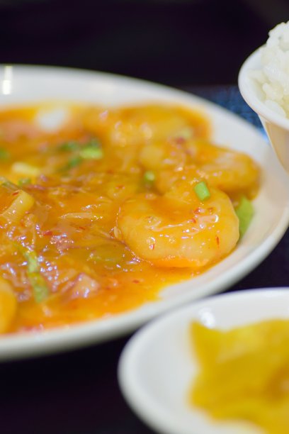 中式菜肴大虾
