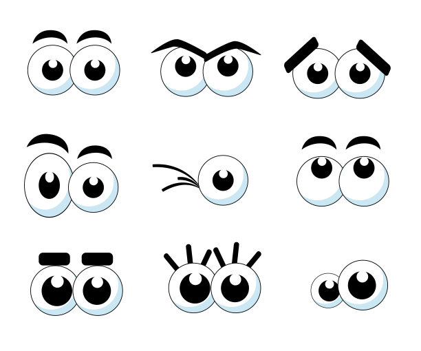 卡通眼睛