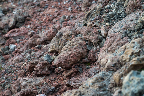 抽象火山爆发