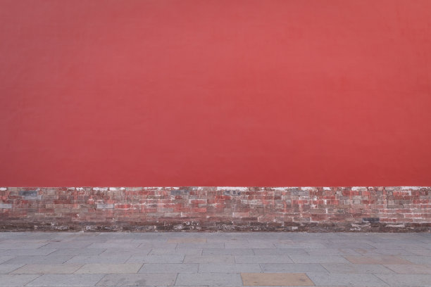 北京故宫红墙