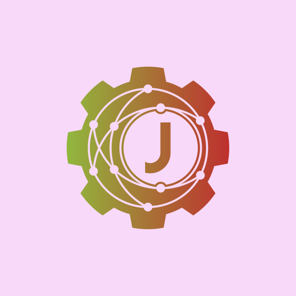 字母j科技logo