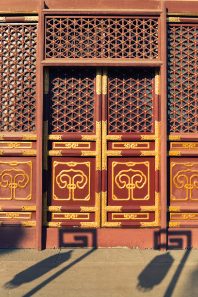 绿色中国风景名胜艺术