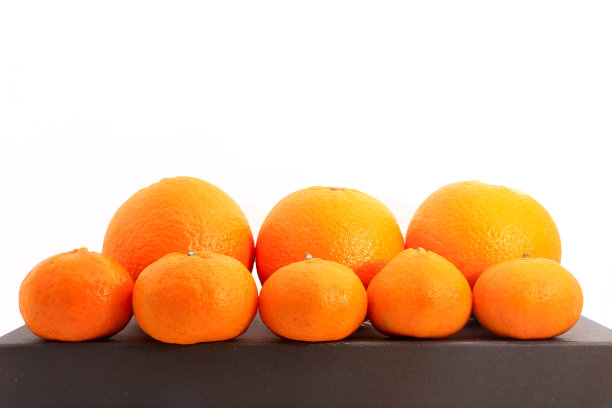 新鲜柑橘橙子