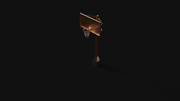 篮球架模型