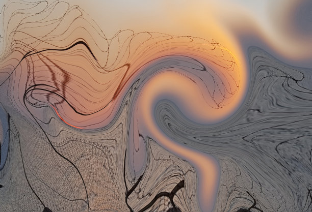 抽象底纹色水墨纹