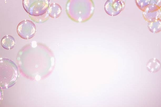 肥皂泡,泡泡,吹泡泡,彩色泡泡