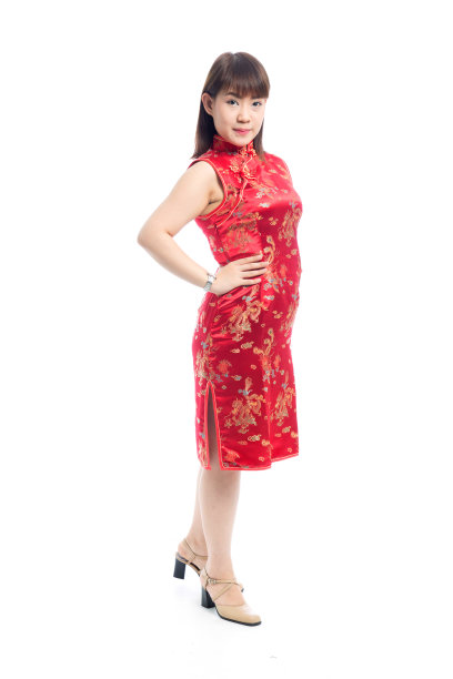 中国风旗袍美女