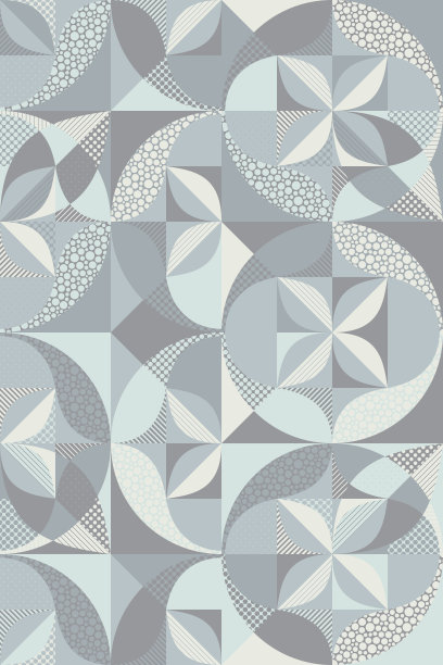 灰色圆形图案封面