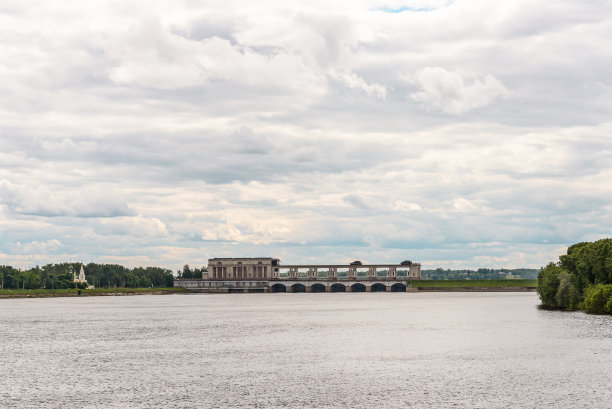 俄罗斯雅罗斯拉夫尔州伏尔加河