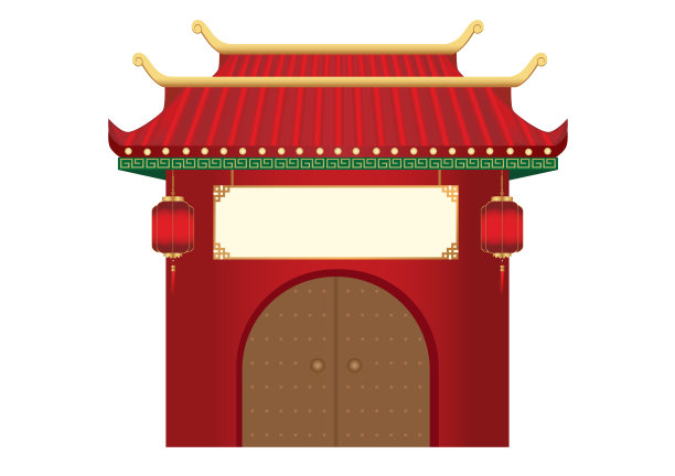中式凉亭