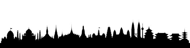 柬埔寨插画吴哥窟