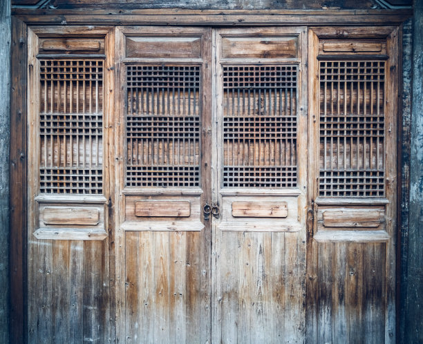 中式门口