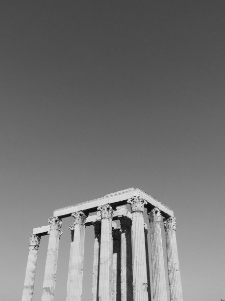 雅典建筑老照片
