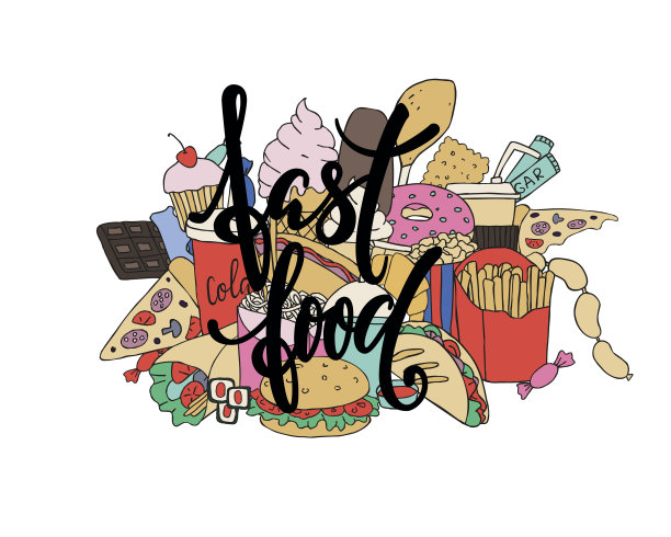 爆米花设计字体