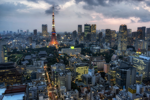 日本文化,暴风雨,东京世界贸易中心
