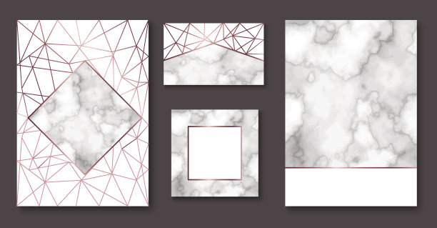 时尚名片装饰线条