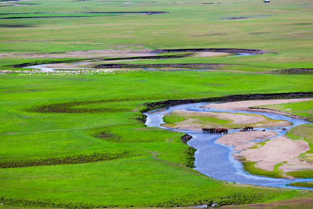 内蒙古草原自然风光