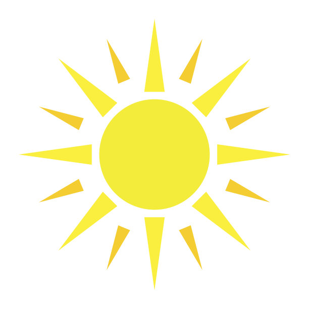 阳光标志设计