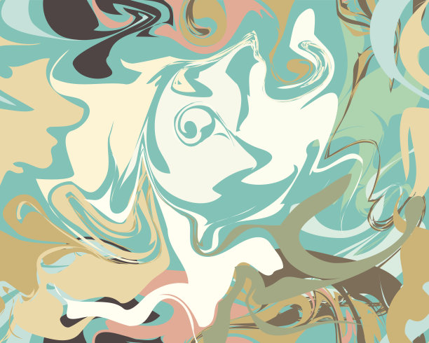 抽象底纹色水墨纹