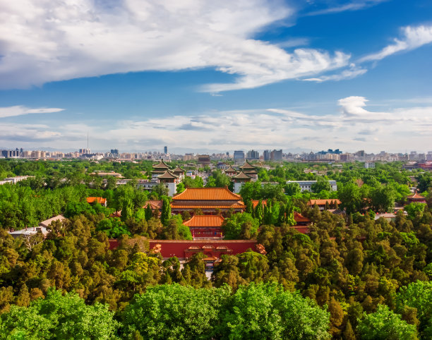 北京鸟瞰图