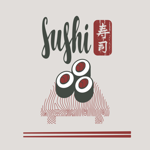 中华美食logo