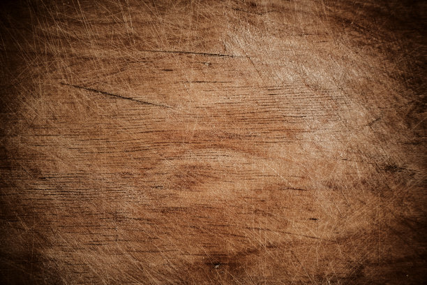 褐色的木头