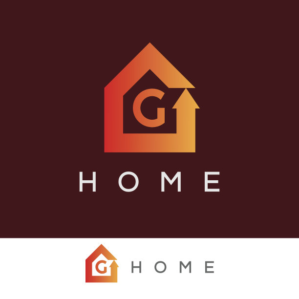 g字母logo房地产设计