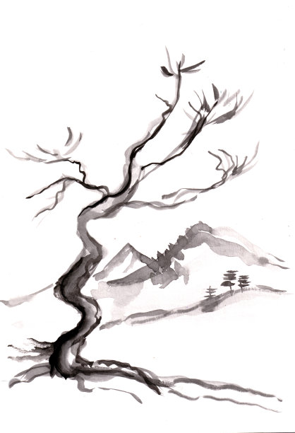 水墨画风格