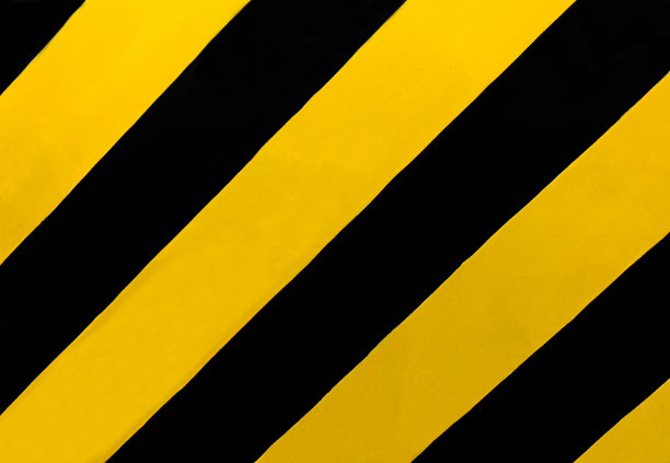 黄黑栏杆