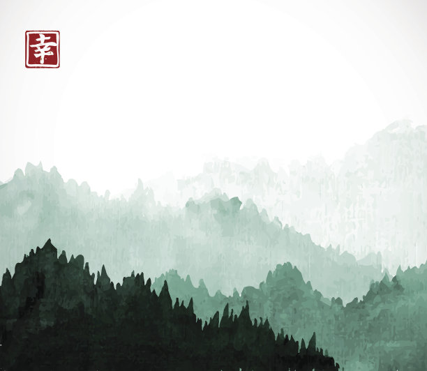 山水画