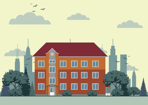 山水地产海报宣传册