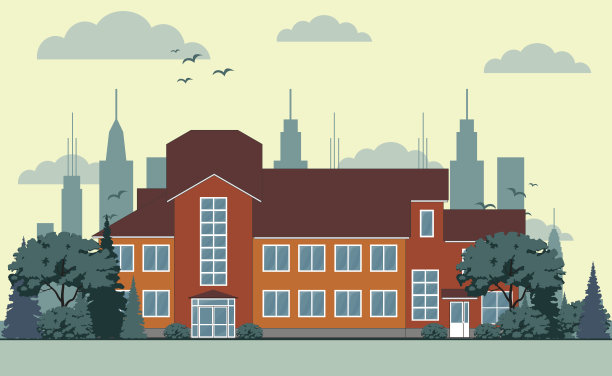 山水地产海报宣传册