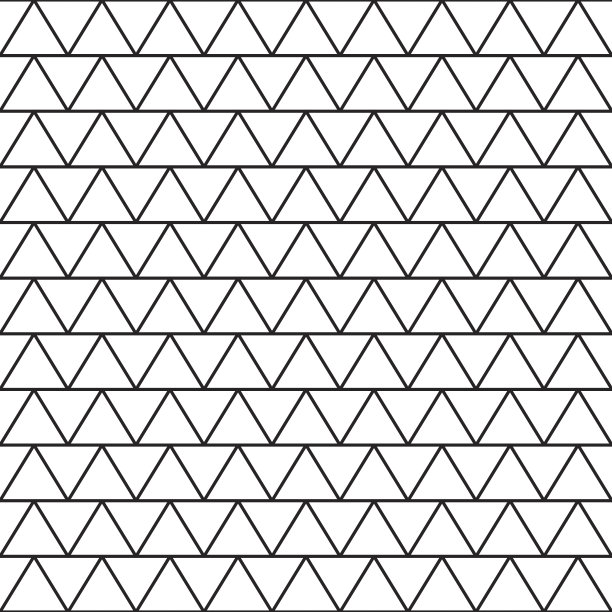 几何图形线条波浪纹