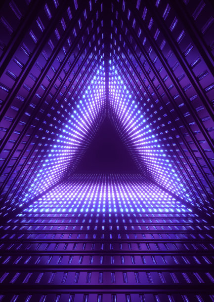 蓝色炫酷科技背景