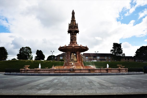 苏格兰格拉斯哥喷泉